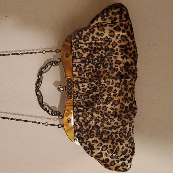 Bags Vtg Y2k Leopard Print Evening Bag Clutch Poshmark
